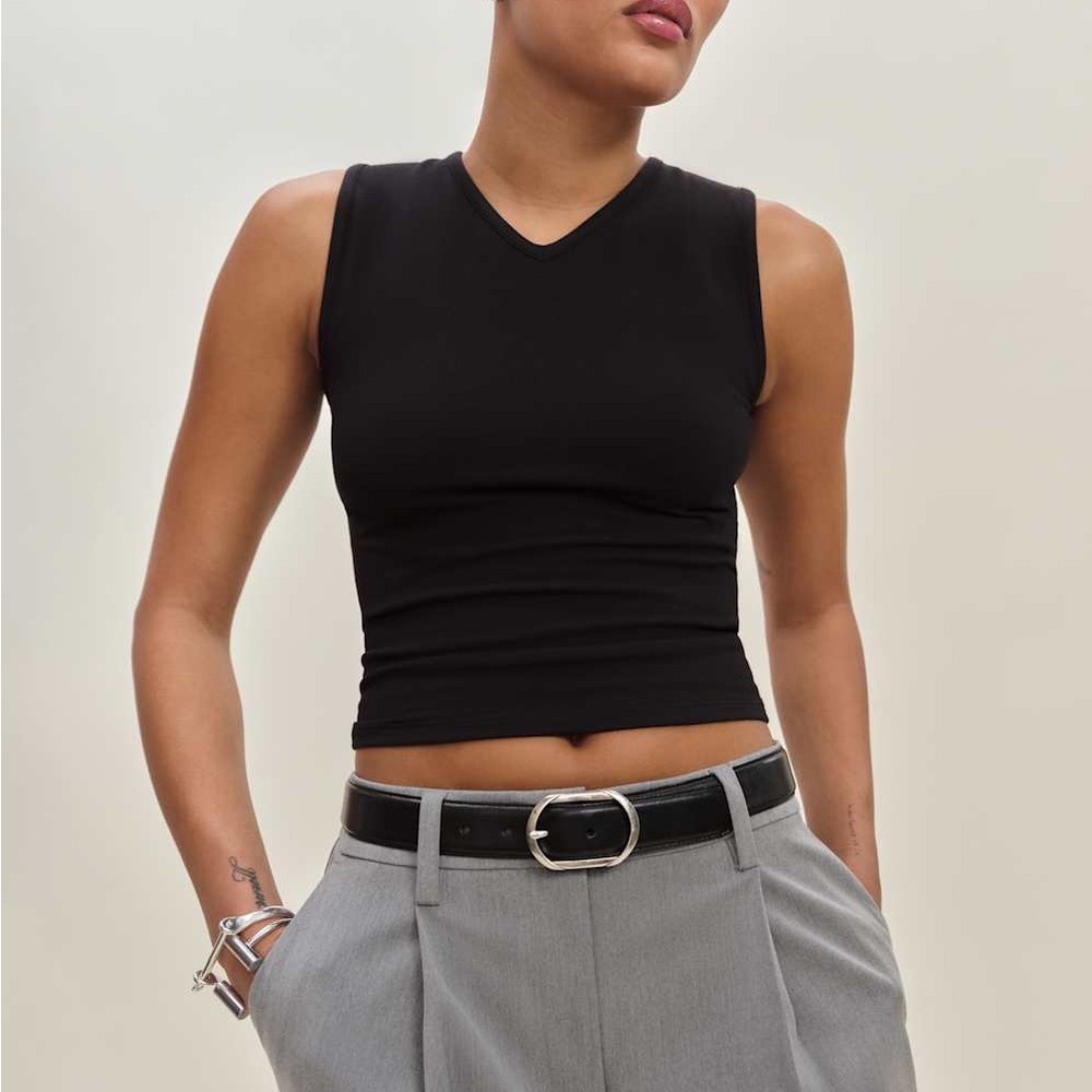 Reformation V-neck top